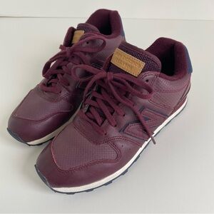 New Balance Burgundy and Navy Sneakers